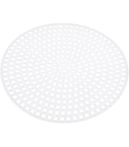 MECCANIXITY 10pcs Plastic Mesh Canvas Sheets 13x20 Inch - Needlepoint Craft Canvas