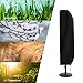 Vakeen Patio Umbrella Cover, Umbrella Covers for Outdoor Offset Umbrellas Durable Waterproof Cantilever Parasol Covers with Zipper, Suitable for 7ft to 11ft Canopy