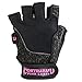 Contraband Pink Label 5127 Womens Vegan Weight Lifting Gloves w/Synthetic Microfiber Amara Leather (Pair) - Machine Washable Fingerless Workout Gloves Designed for Women (Black, Small)