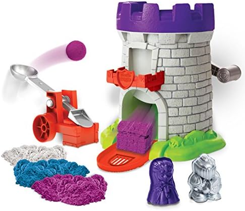 Kinetic Sand Magic Molding Tower Set For Ages 5+ Create, build and defend your sand kingdom with the Kinetic Sand Magic Molding Tower!