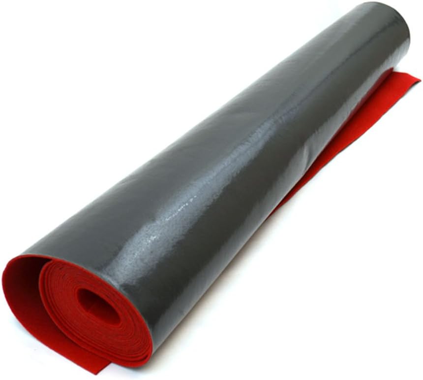 ShuBee® Red Runner, Neoprene Floor Runner - Reusable Floor Protection Slip Proof Surface, Non-Skid Bottom, Protect All Floor Surfaces | Great for Businesses and Homes