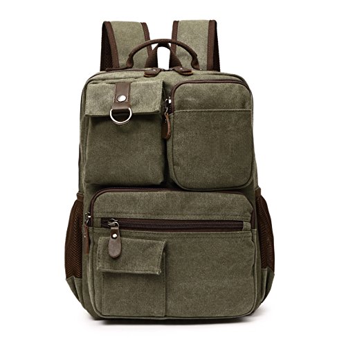16 inch canvas crossbody sling bag small backpack for work and da…