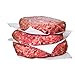 100% Grass Fed Ground Beef Patties 85% Lean, 15% Fat 1/3lb. (12 pack)