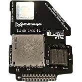 iFlash ATA1 SD Adapter for Apple iPod 4th Gen Photo Mono SD/SDHC/SDXC Card Classic by MCMConcepts