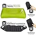 Araloo - Airplane Footrest Hammock and Inflatable Lumbar Pillow - Airplane Comfort - Travel Foot Rest - Prevents Leg Swelling and Soreness - Provides Lower Back Support, Relaxation and Comfort