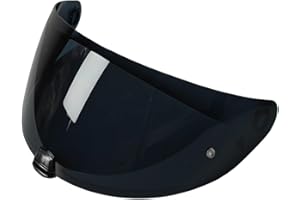 TAOHOM HJ-31 Helmet shield Replacement, Motorcycle Helmet Visor Compatible with HJC i10 and i70 (Deep Smoke)