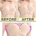 THE Backless Push Up Bra with Inflatable Cups for Perfect Cleavage (c, nude)