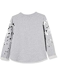 Camiseta extragrande con estampado de rizo y rizo de French Nation para niña