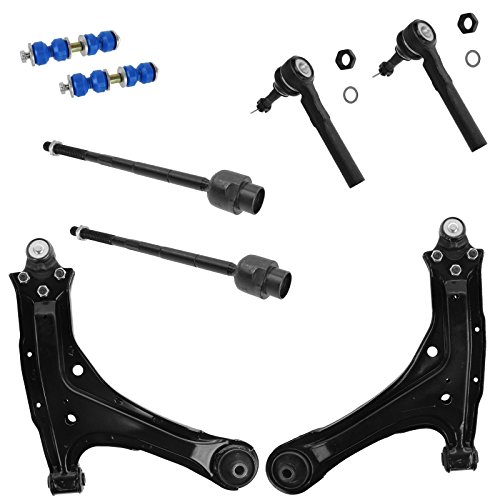 8 Piece Control Arm Tie Rod Sway Bar Ball Joint Kit for Chevy Olds Pontiac