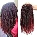 Dansama 6 Packs GoGo Curl Crochet Braids for Water Wave Crochet Synthetic Hair Extensions (12inch (Pack of 4), TBUG)