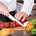 Moddobi Professional Chef Knife, 8 Inch High Carbon Stainless Steel, Razor Sharp, Multipurpose Kitchen Knives for Home and Restaurant