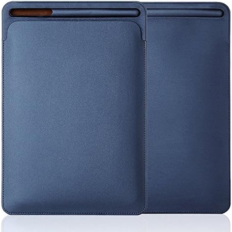 iPad Pro 10.5 Sleeve Case, PopSmart Premium PU Leather Sleeve Case for iPad Pro 10.5 2017 Pouch Bag Cover with Pencil Slot for iPad Pro 9.7 Inch (Blue)