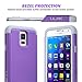 Galaxy S5 Case, ULAK Knox Armor Slim Hybrid Shockproof Silicone Rugged Hard Plastic Case Protective Cover Shell for Samsung Galaxy S5 S V I9600 (5.1