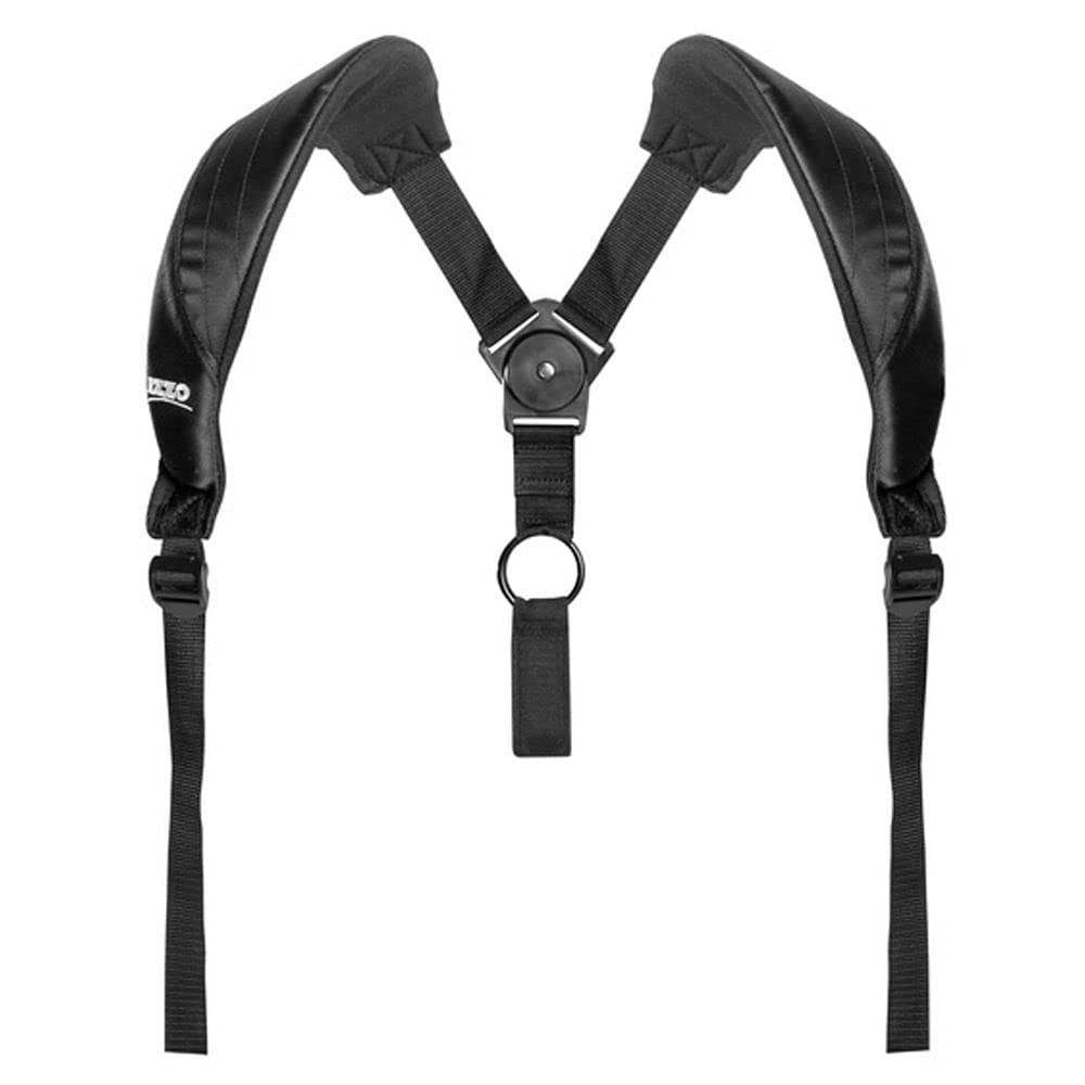 Izzo Golf Ionetix Dual Strap, Medium/Large, Black