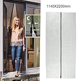 Baynne Magnetic Screen Door, Instant Mesh Curtain