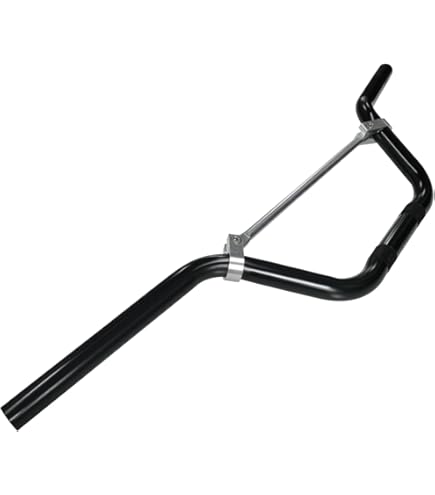 FXCNC Manillar Clip On 43mm (Aluminio CNC Negro): Personaliza Tu Cafe Racer Con Estilo Y Agarre Universal
