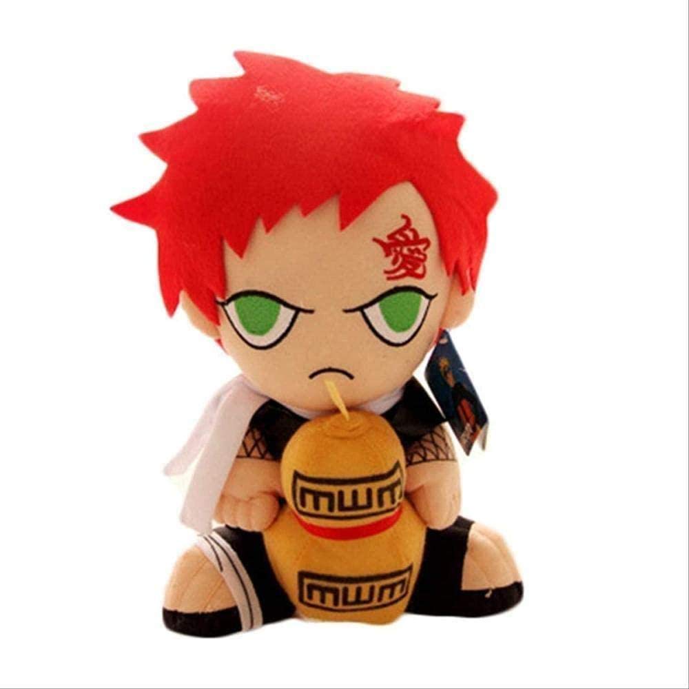 Japanese Anime Naruto Sitting Gaara Plush Toys Soft Stuffed Toys Dolls Figure Toy for Kids Children 