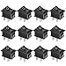 12 Pcs SPST Snap-in ON-Off 2 Pin Snap Rocker Boat Switch Black AC 250V 6A 125V 10A for Car Auto Boat Household Appliances by MXRS primary