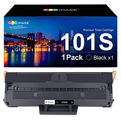 GPC Image D101S Compatible for Samsung MLT-D101S 101S Toner Cartridge for SCX-3405 SCX-3405W ML-2165 ML-2165W SF-760P ML-2160 ML-2162 ML-2166W ML-2167 ML-2168W SCX-3400 SCX-3400F (Black, 1-Pack)