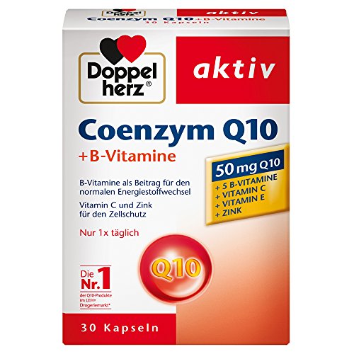 Doppelherz Coenzym Q10 + BVitamine Nahrungsergänzungsmittel mit Q10