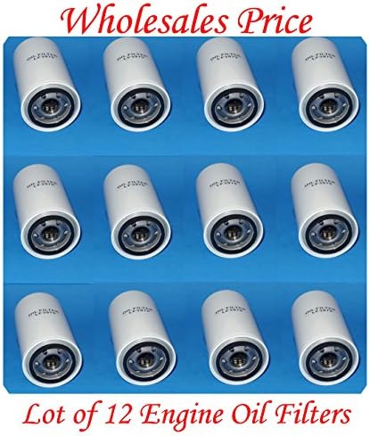(Lot of 12) LF3970 Oil/Lube Filter Fits: KENWORTH K300 2000-2005 T170 2008 T270 2008 T300 1999-2003 T370 2008