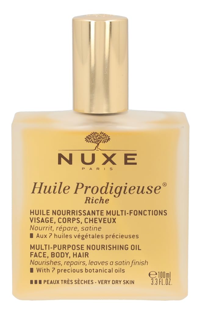 Huile Prodigieuse Riche Multi-Purpose Nourishing Oil by Nuxe for Unisex - 3.3 oz Oil