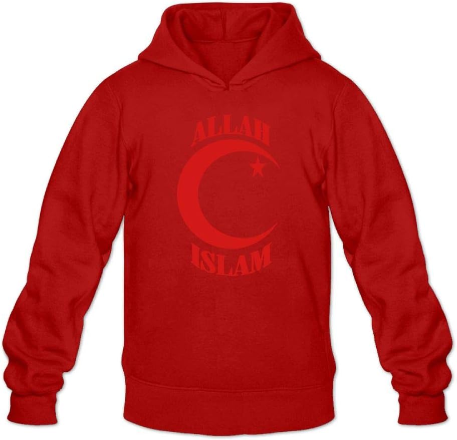 Roing Bo Sweatshirts Hoodies with PocketsAllah Islam Pullover for Mens Organic
