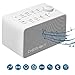 DB DEGBIT White Noise Machine, Plug in Or Battery Powered (Included) - 8 Classic & Nature Sounds, Baby Sound Machine with Timer, Sleep Therapy Speaker for Sleeping, Office Privacy, Relaxing