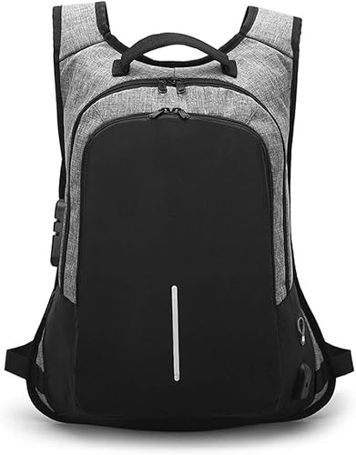 Amazon 19新しいファッションメンズコンピュータバッグバックパック 旅行 バックパック 大容量バックパック ブランド 登山 バックパック ブランド 通勤 バックパック 人気クリスマスプレゼント友達 グレー L S Charma 登山リュック ザック