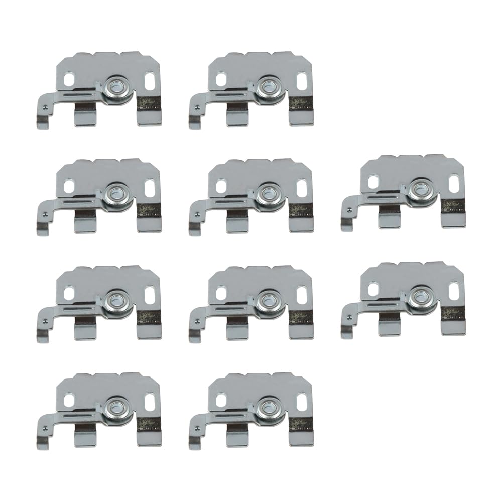 Namvo 10 Pcs Venetian Blind Standard 25mm Fixing Bracket for Easy Installation of Window Blinds and Shades