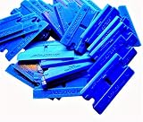 MINISCRAPER 100 Pack Plastic Razor Blades Double Edged Polycarbonate