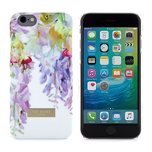 Official TED BAKER SS16 iPhone 6 / 6S Case – Hard Shell Back Case / Cover for Women, Protective Snap on Case for Apple iPhone 6S and iPhone 6 - Hanging Gardens
