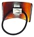 Parcelona French Canopy Celluloid Tortoise Shell Brown Pony Ponytail Hair Elastic Tie Scrunchies