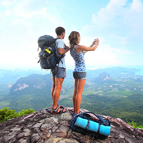 SHOKE Collapsible Water Bottle Soft Silicone Portable with Leak Proof for Sports Traveling BPA Free 19/25 Ounce