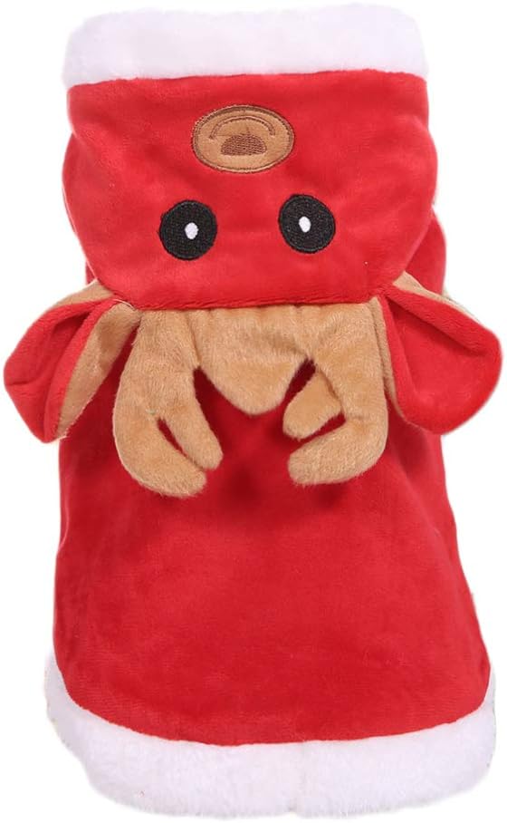 Balacoo Weihnachten Haustier Tuch Hund Rentier Kostüm Cape Weihnachten