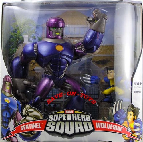 Superhero Squad Mega Pack: Sentinel & Wolverine