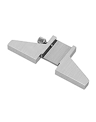 QWORK Caliper Depth Base Carbon Steel T-Bar