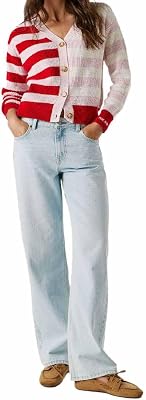 Loose St Jeans MW Hazel, Azul (Denim-2s1), 29W / 32L para Mujer