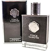 Vince Camuto Eau de Toilette Spray Cologne for Men, Fresh and Woody Scent, Notes of Bergamot, Sensual Leather, Vetiver, Rich Musk, Long Lasting Fragrance