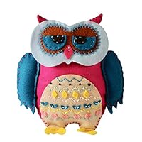 Art Craft Kits for Girls : Sewing Mini Kit for Kids, Wise Owl Project, Creative Fun and Educational Encouragement Your Child Will Love - Create A Lasting Memorable Experience to Cherish