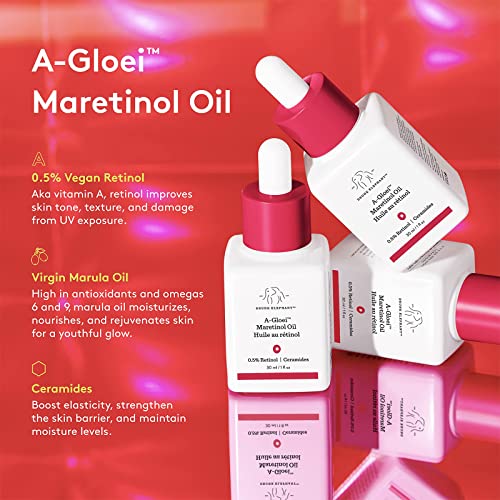 Drunk Elephant AGloei Virgin Marula Oil with Retinol. AntiWrinkle