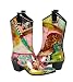 Bops Womens CowGirl Rubber Rainboots