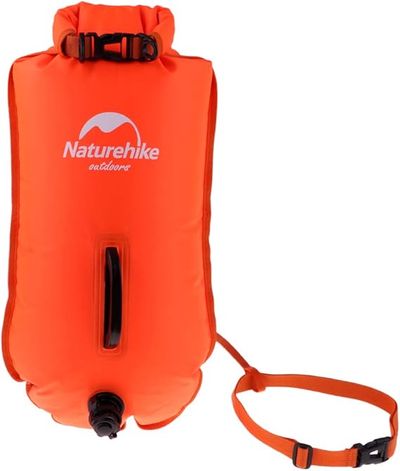 B Baosity Alta Bolsa de Aire Inflable Visible Flotador de Remolque de