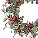 18 Inch Christmas Wreath Christmas Decorations with Berries Winter Wreath