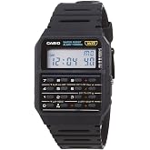 Casio CA53W Vintage Series | Data Bank | 1/100 SEC Stopwatch | Water Resistant | 8 Digit Calculator | Dual Time | Resin Band | Resin Case | Auto Calendar | Daily Alarm | 5 Year Battery