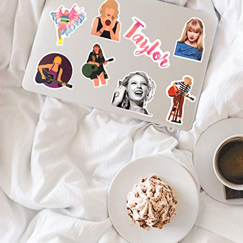 Taylor Swift Stickers Pack 50PCS, Vinyl Stickers for Hydro Flask Laptop Water Bottles Skateboard, Waterproof Sticker for Teens, Adults, Boys, Girls