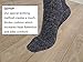 QSHOP Men's Original Supreme Thermal Socks Heat Winter Insulated Socks,Black, US 10-13