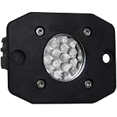Rigid Industries 20631 Black Flush Mount (Ignite LED Diffused)