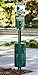 ZERO WASTE USA - Rust Proof Aluminum Dog Waste Station - Free 400 Waste Roll Bags & 25 can Liners - 10-Year Warranty - Over 500k Sold in USA (Green)