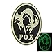 Glow Dark Metal Gear Solid Fox Hound Ground Zeroes PS4 Xbox Cosplay PVC Touch Fastener Patch